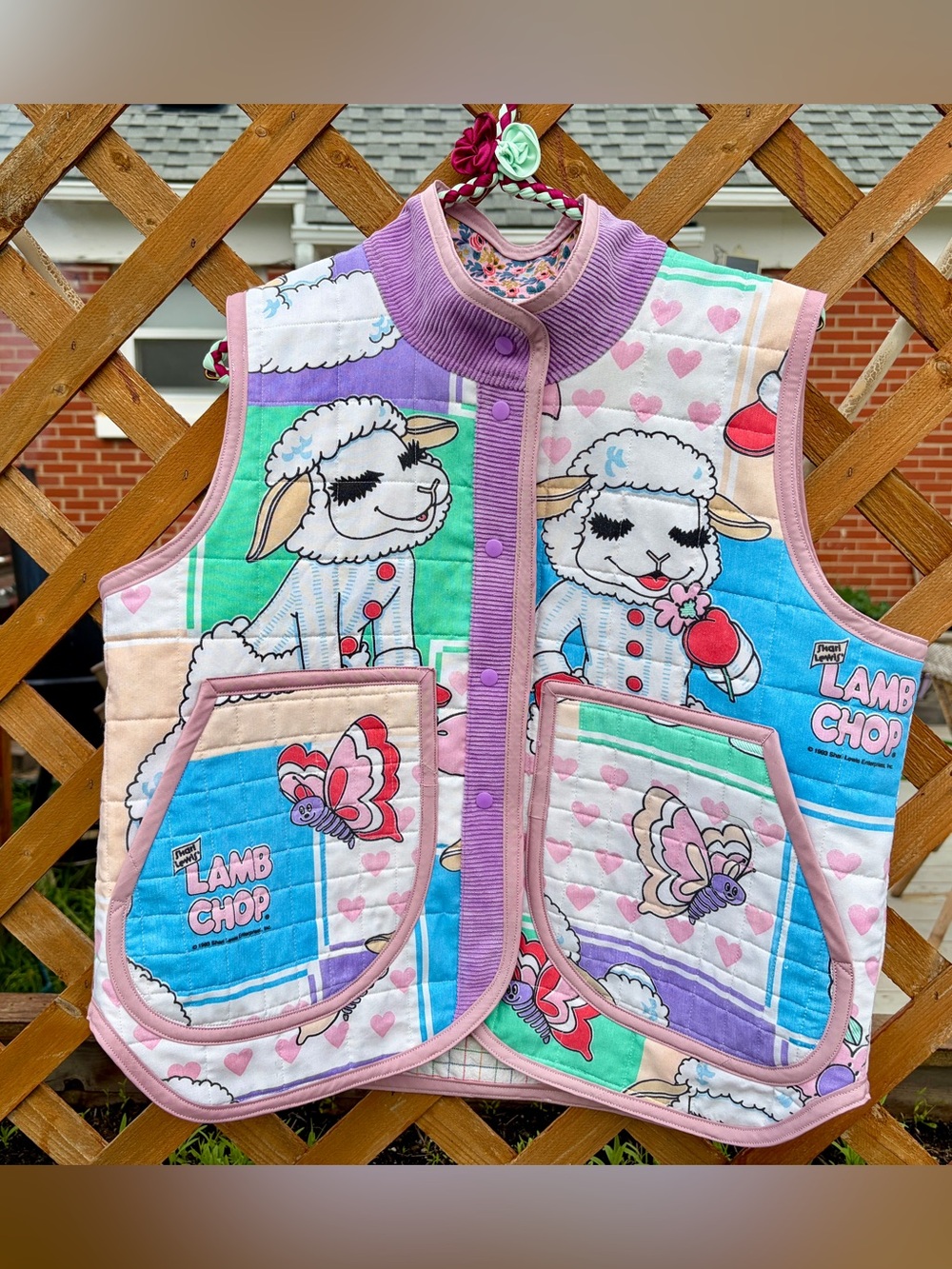 Quilted Lamb Chop Vest